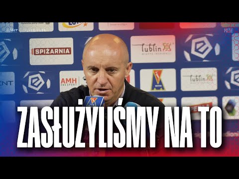 KONFERENCJA PO | MOTOR LUBIN 🆚 PIAST GLIWICE | 32.KOLEJKA PKO BP EKSTRAKLASA